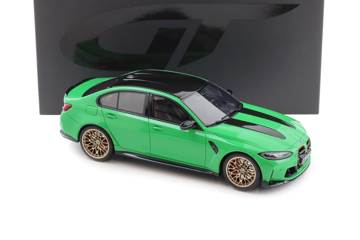 GT Spirit 2023 BMW G80 M3 CS Signal Green 1:18