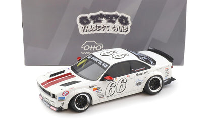 Otto 2024 Nissan Silvia (S14) #66 Boss Rocket Bunny White 1:18