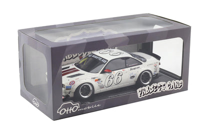 Otto 2024 Nissan Silvia (S14) #66 Boss Rocket Bunny White 1:18