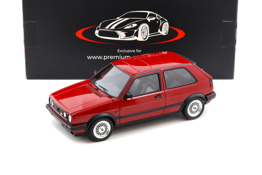 Norev 1988 Volkswagen Golf MK2 GTI Tornado Red 1:18