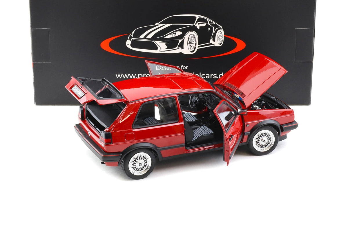 Norev 1988 Volkswagen Golf MK2 GTI Tornado Red 1:18