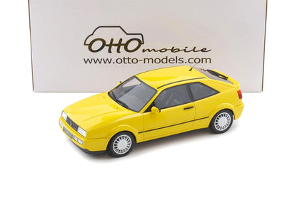 Otto 1988 Volkswagen Corrado (53i) G60 Yellow Nugget 1:18