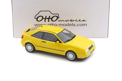 Otto 1988 Volkswagen Corrado (53i) G60 Yellow Nugget 1:18