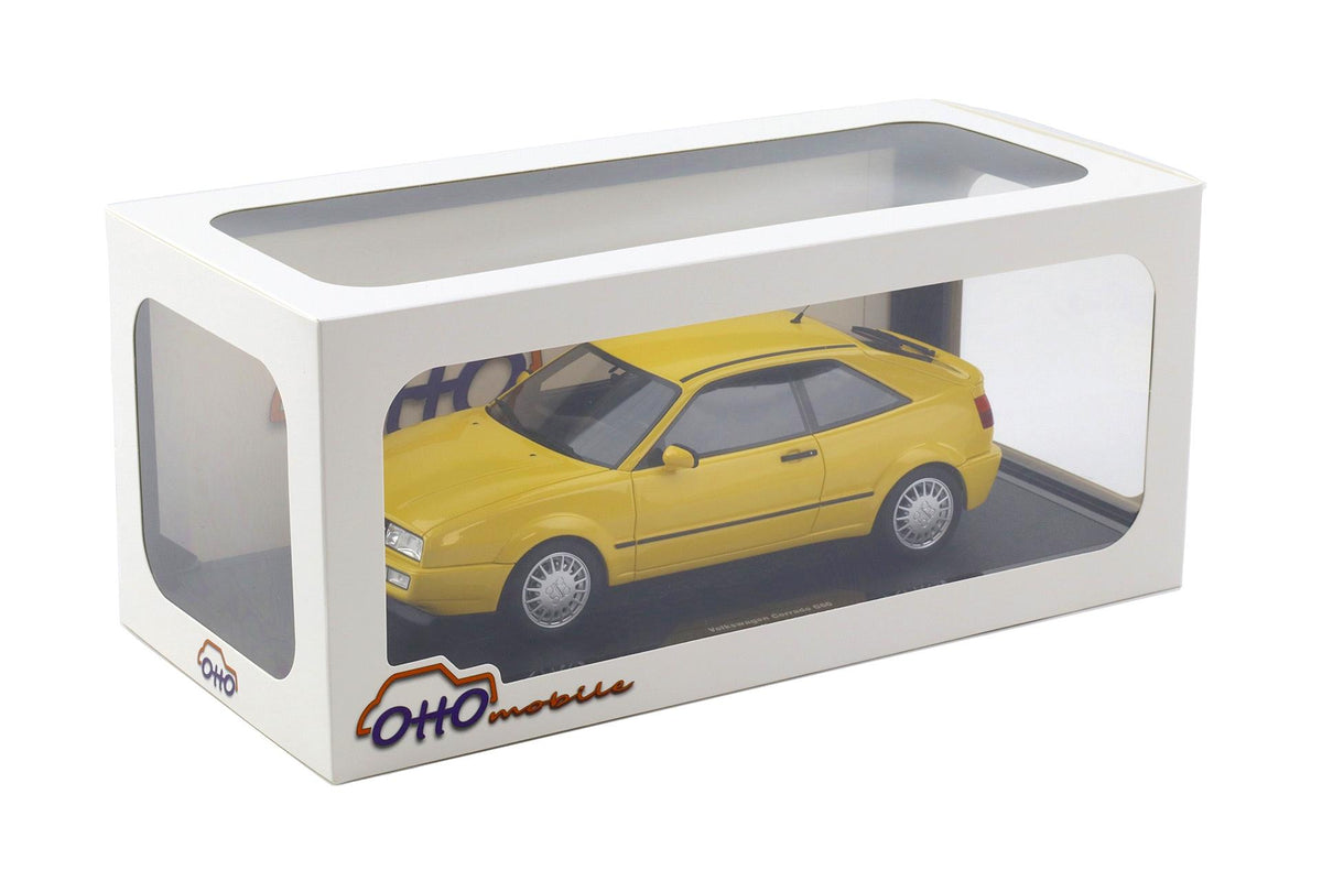 Otto 1988 Volkswagen Corrado (53i) G60 Yellow Nugget 1:18