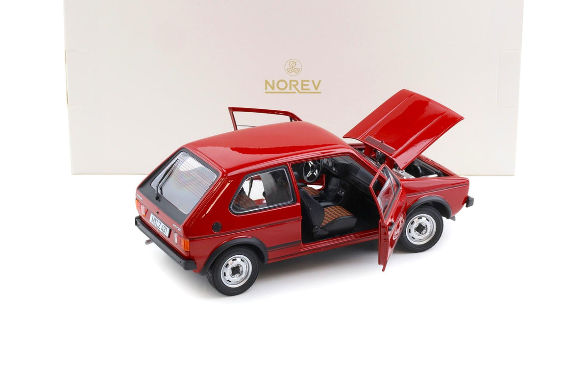 Norev 1976 Volkswagen Golf GTI MK I Red 1:18