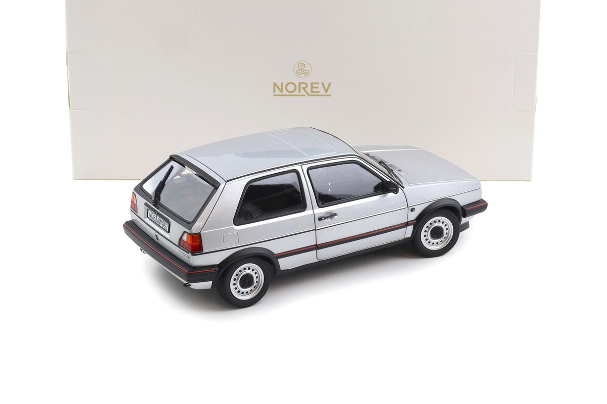 Norev 1989 VW Golf MK II Diamond Silver 1:18