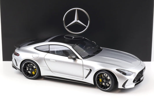 NZG Mercedes Benz AMG GT63 Coupe (C192) Hightech Silver 1:12 DEALER EDITION