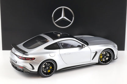 NZG Mercedes Benz AMG GT63 Coupe (C192) Hightech Silver 1:12 DEALER EDITION