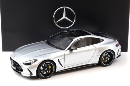 NZG Mercedes Benz AMG GT63 Coupe (C192) Hightech Silver 1:12 DEALER EDITION