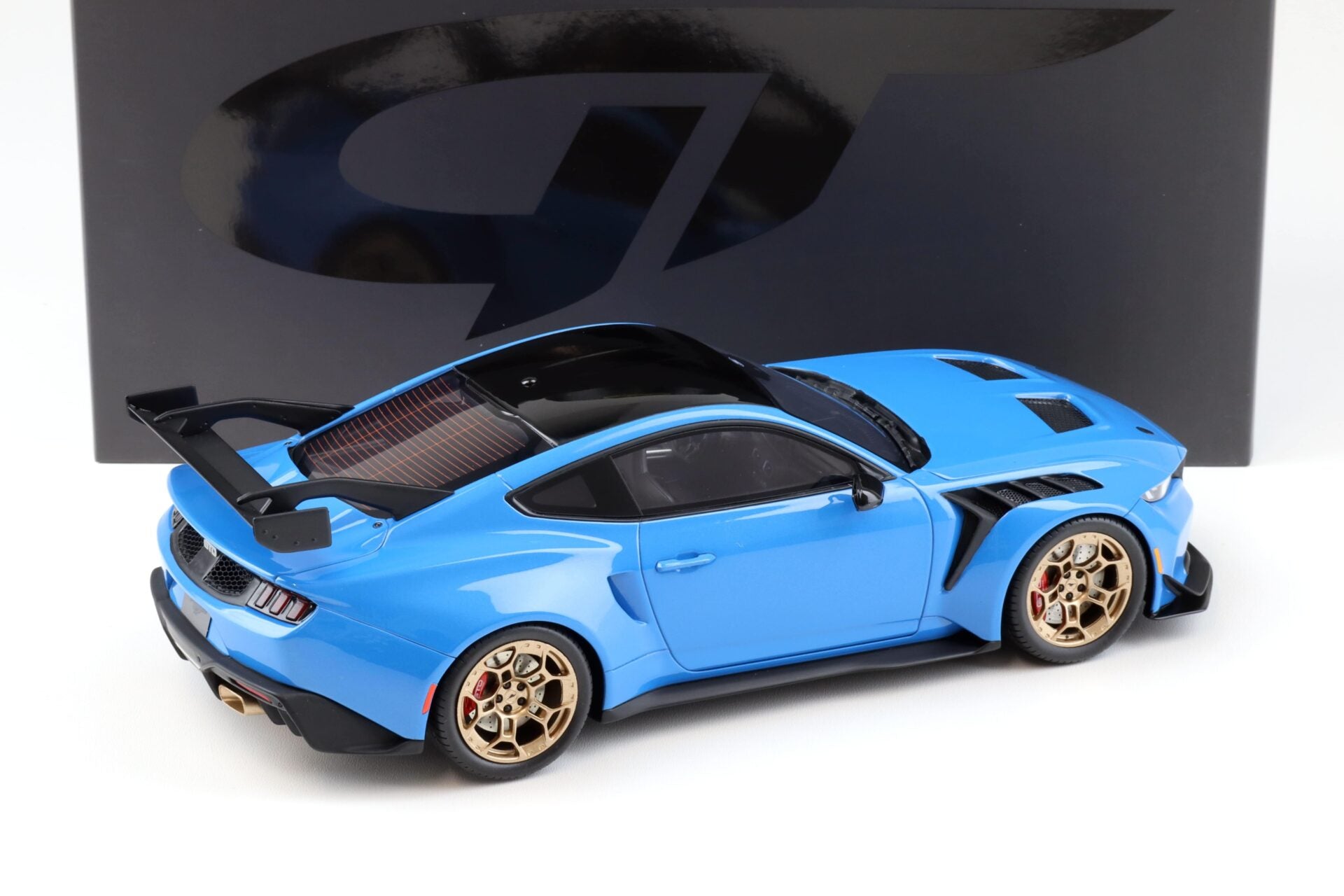 GT Spirit 2024 Ford Mustang GTD Coupe Grabber Blue 1:18 – STM Diecast