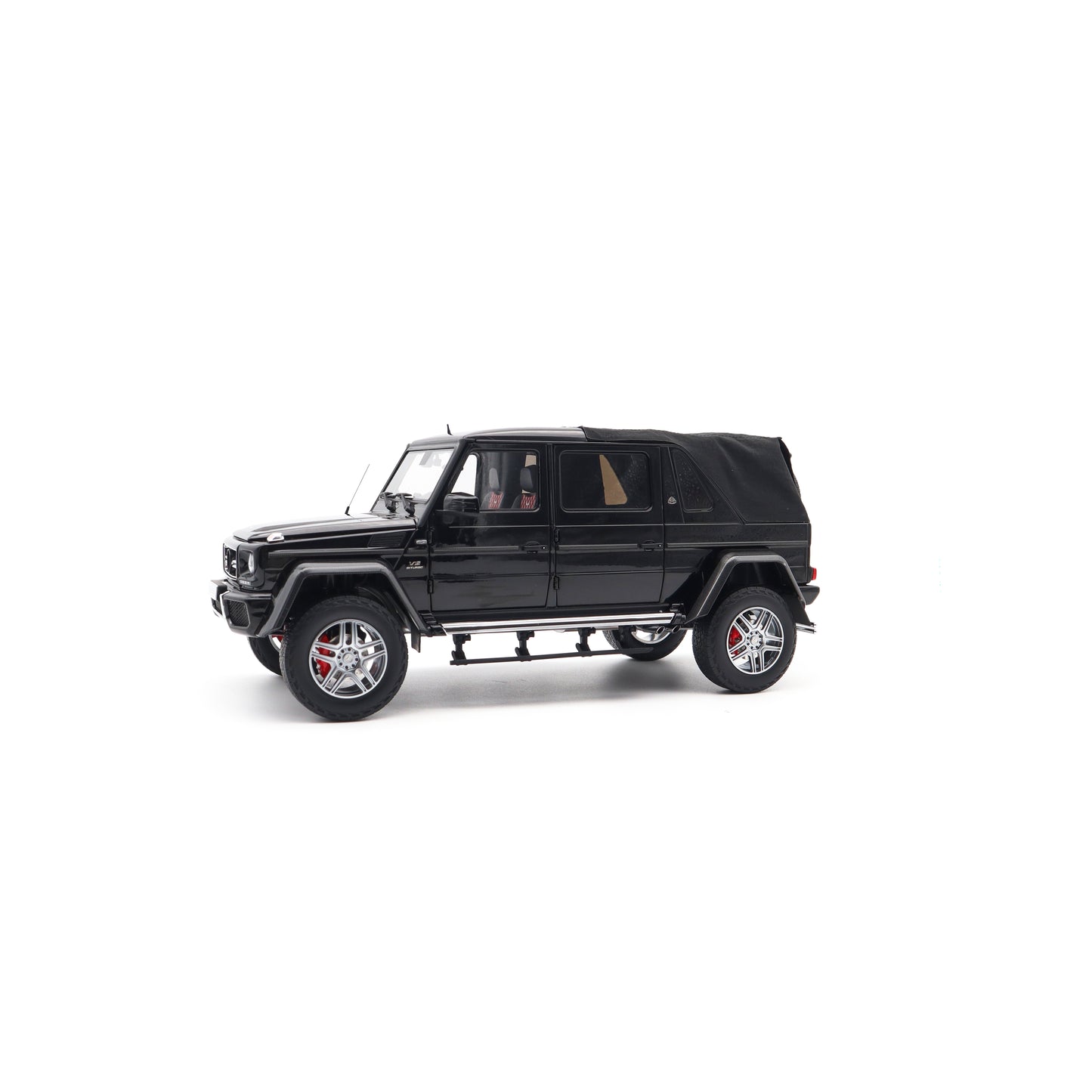 Almost Real 2017 Mercedes Benz Maybach G650 G Class Landaulet W463 Mocha Black Metallic 1:18