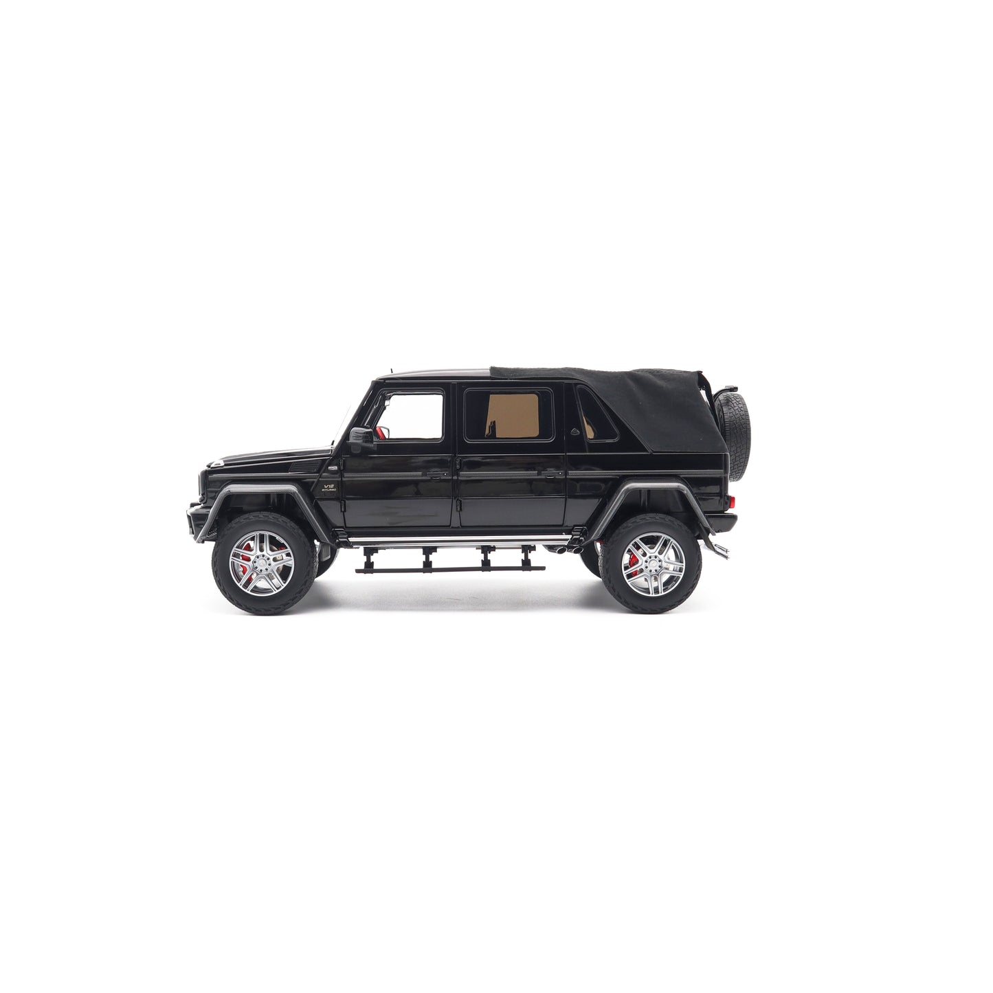 Almost Real 2017 Mercedes Benz Maybach G650 G Class Landaulet W463 Mocha Black Metallic 1:18