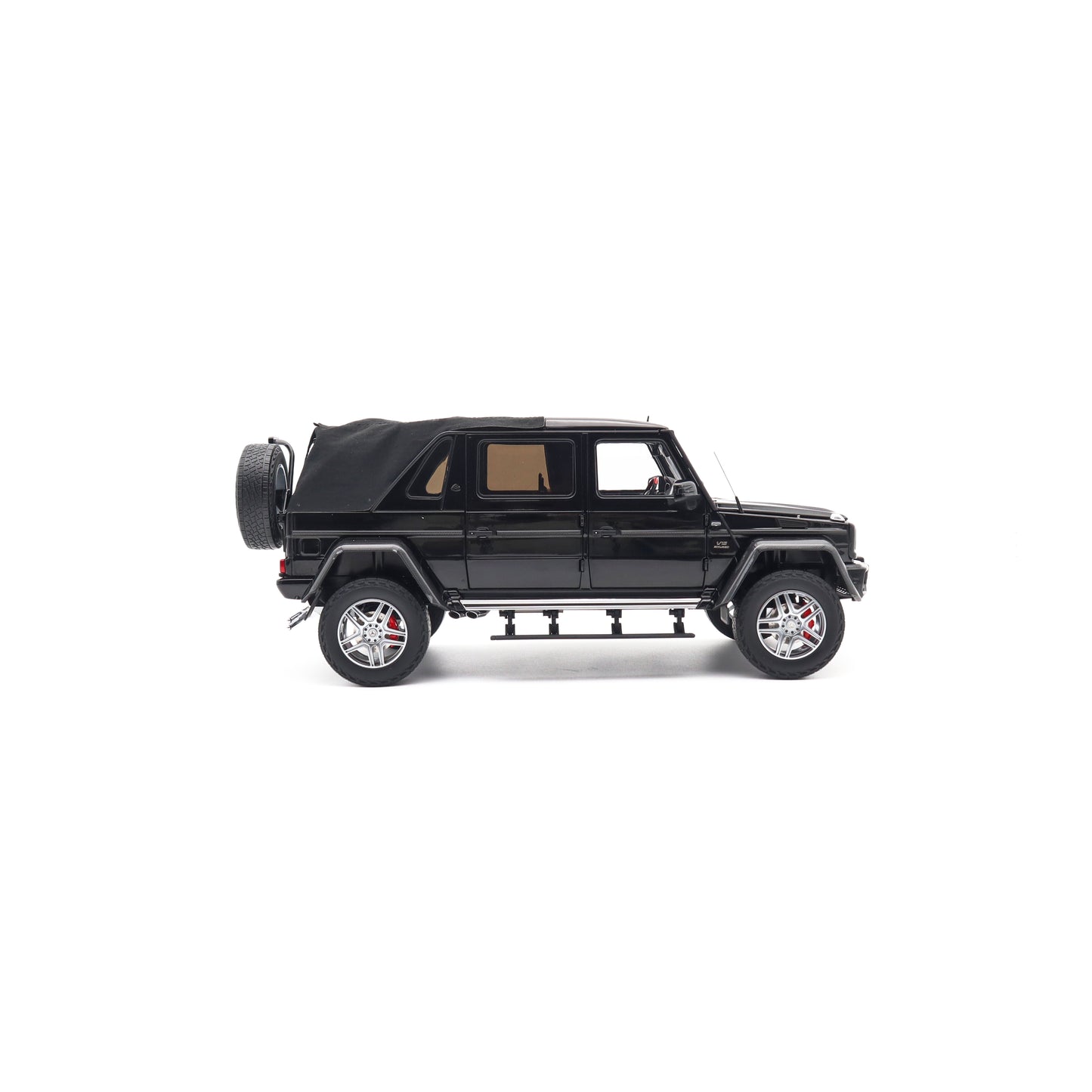 Almost Real 2017 Mercedes Benz Maybach G650 G Class Landaulet W463 Mocha Black Metallic 1:18