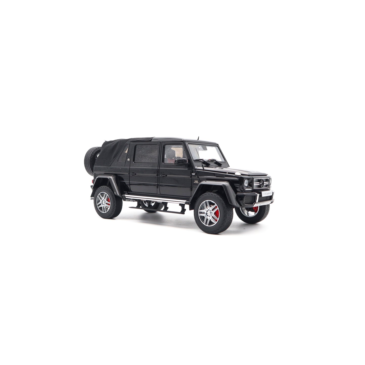 Almost Real 2017 Mercedes Benz Maybach G650 G Class Landaulet W463 Mocha Black Metallic 1:18
