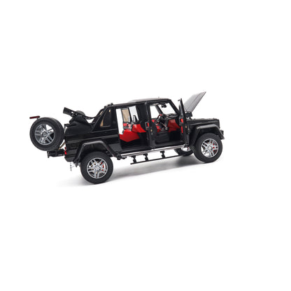 Almost Real 2017 Mercedes Benz Maybach G650 G Class Landaulet W463 Mocha Black Metallic 1:18