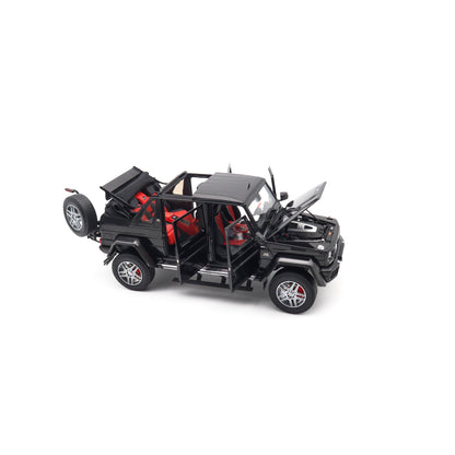 Almost Real 2017 Mercedes Benz Maybach G650 G Class Landaulet W463 Mocha Black Metallic 1:18