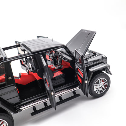 Almost Real 2017 Mercedes Benz Maybach G650 G Class Landaulet W463 Mocha Black Metallic 1:18
