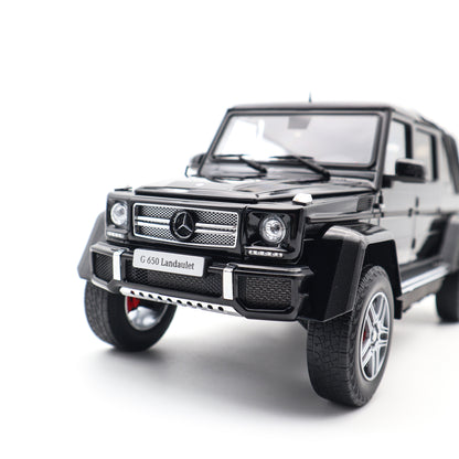 Almost Real 2017 Mercedes Benz Maybach G650 G Class Landaulet W463 Mocha Black Metallic 1:18