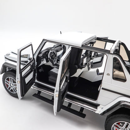Almost Real 2017 Mercedes Benz Maybach G650 G Class Landaulet W463 White 1:18