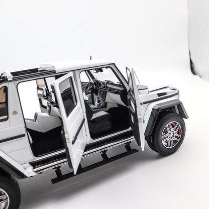Almost Real 2017 Mercedes Benz Maybach G650 G Class Landaulet W463 White 1:18
