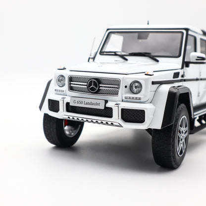Almost Real 2017 Mercedes Benz Maybach G650 G Class Landaulet W463 White 1:18
