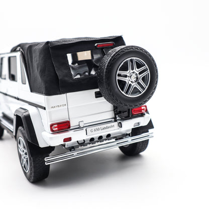 Almost Real 2017 Mercedes Benz Maybach G650 G Class Landaulet W463 White 1:18