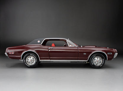 Sun-Star 1968 Mercury Cougar XR7G Coupe Cherry Red 1:18