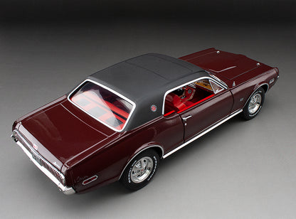 Sun-Star 1968 Mercury Cougar XR7G Coupe Cherry Red 1:18