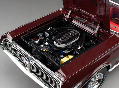 Sun-Star 1968 Mercury Cougar XR7G Coupe Cherry Red 1:18