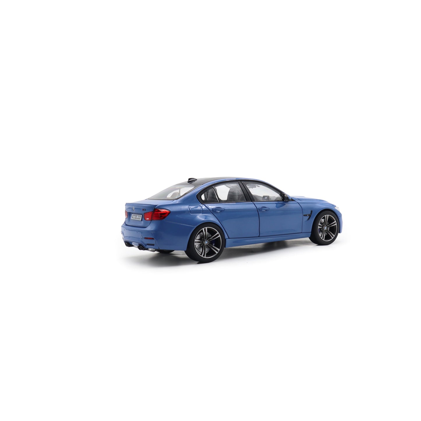 Norev 2017 BMW M3 (F80) Yas Marina Blue 1:18