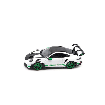Norev 2022 Porsche 911 992 GT3 RS Weissach Package Tribute Edition White w/ Green 1:18