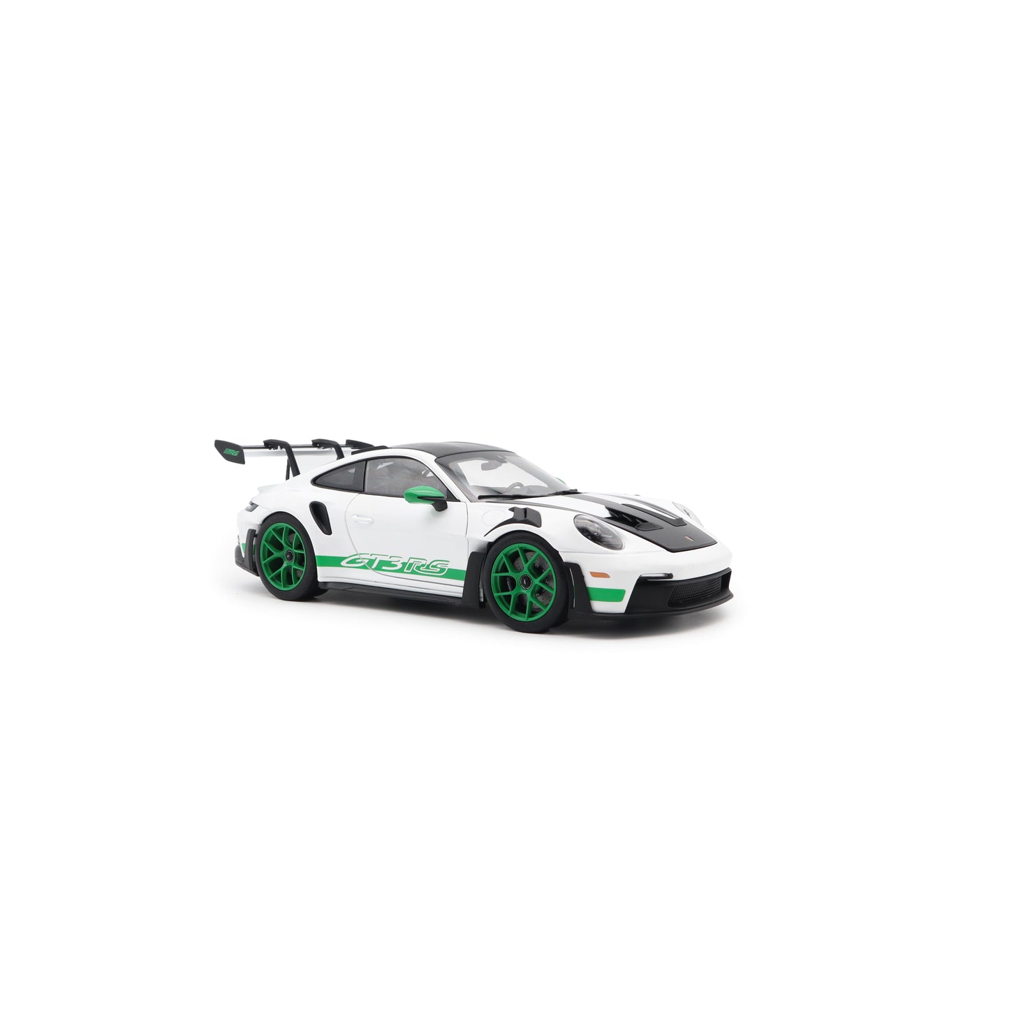 Norev 2022 Porsche 911 992 GT3 RS Weissach Package Tribute Edition White w/ Green 1:18