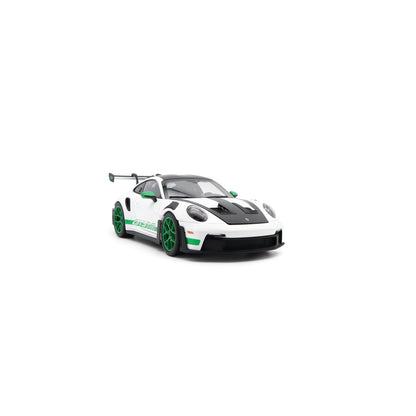 Norev 2022 Porsche 911 992 GT3 RS Weissach Package Tribute Edition White w/ Green 1:18