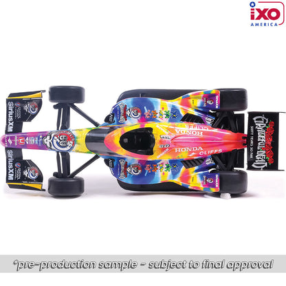 Ixo NTT Indycar Series #60 Meyer Shank Racing Grateful Dead (Road Course) 2025 1:18