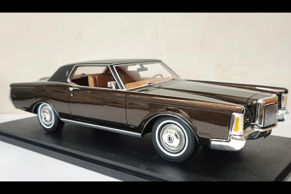 Cult-Scale 1971 Lincoln Continental Mark III Brown Metallic 1:18