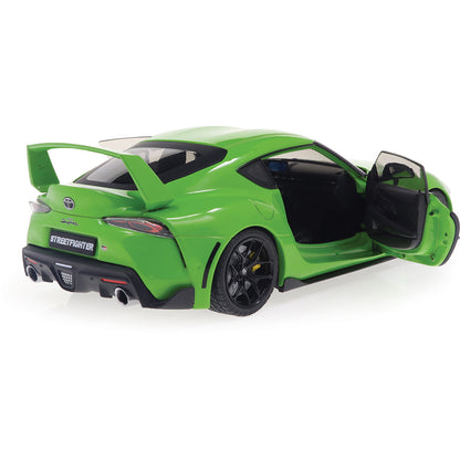 Solido 2023 Toyota GR Supra A90 Streetfighter Wasabi Green 1:18