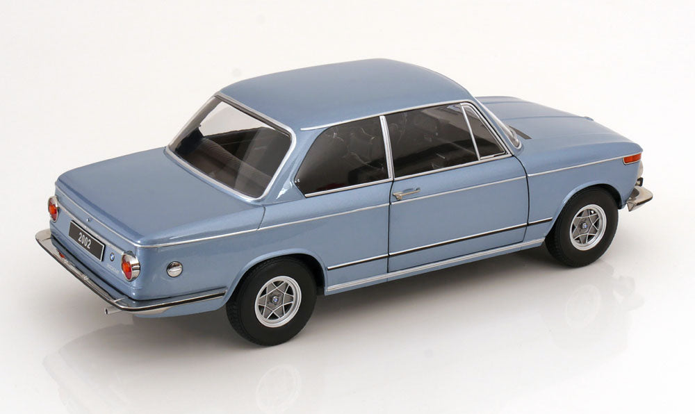 KK Scale 1971 BMW 2002 1 Series Light Blue Metallic 1:12