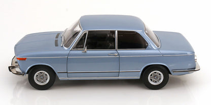 KK Scale 1971 BMW 2002 1 Series Light Blue Metallic 1:12