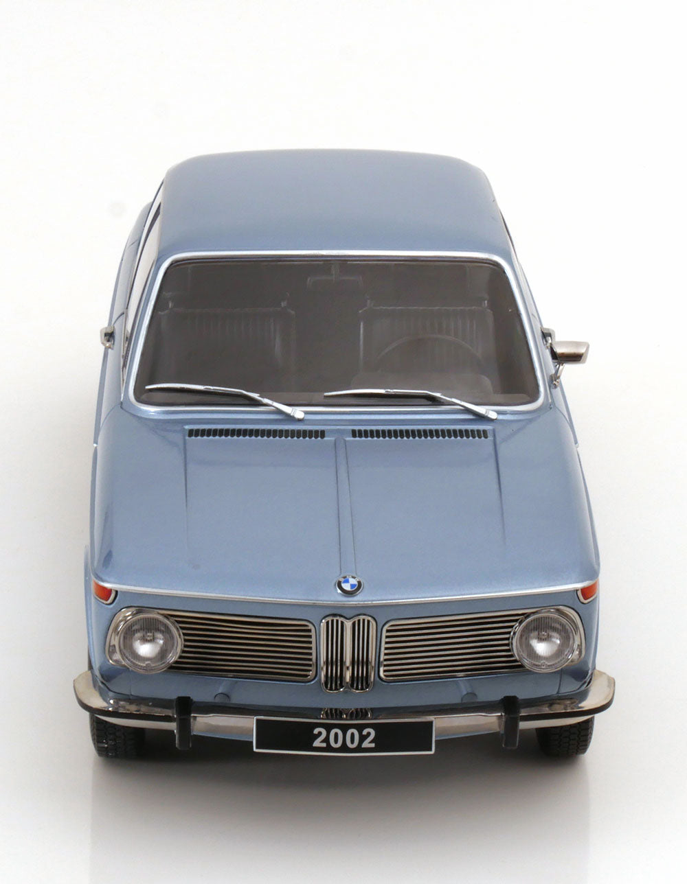 KK Scale 1971 BMW 2002 1 Series Light Blue Metallic 1:12