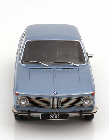 KK Scale 1971 BMW 2002 1 Series Light Blue Metallic 1:12