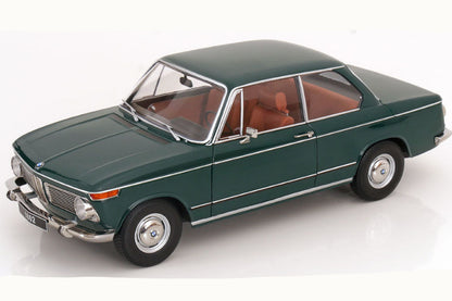KK Scale 1967 BMW 1802 1 Series Green 1:12