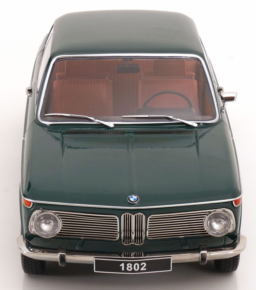 KK Scale 1967 BMW 1802 1 Series Green 1:12