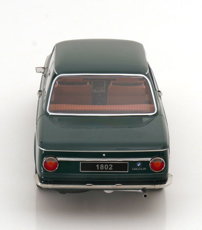 KK Scale 1967 BMW 1802 1 Series Green 1:12