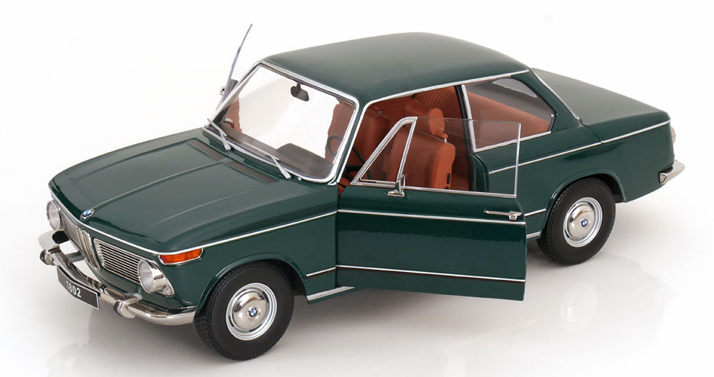 KK Scale 1967 BMW 1802 1 Series Green 1:12