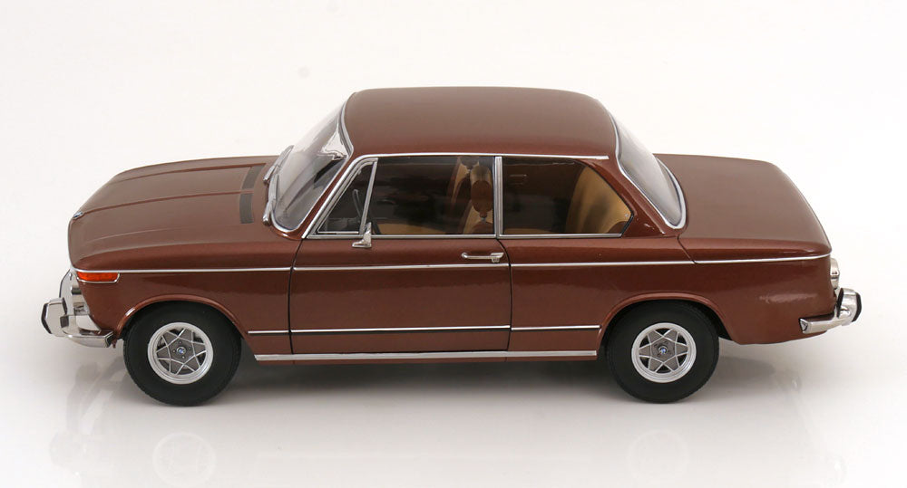 KK Scale 1970 BMW 2002 ti Diana 1 Series Coffee Brown Metallic 1:12