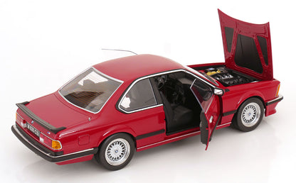 KK-Scale 1987 BMW M635 CSi (E24) Coupe Dark Red Metallic 1:12