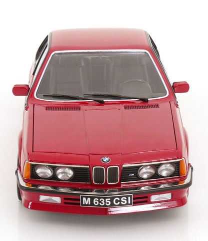 KK-Scale 1987 BMW M635 CSi (E24) Coupe Dark Red Metallic 1:12