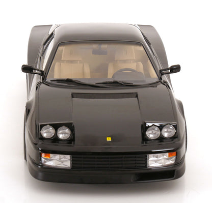KK Scale 1986 Ferrari Testarossa Black Monospecchio European Version 1:12