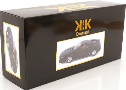 KK Scale 1986 Ferrari Testarossa Black Monospecchio European Version 1:12