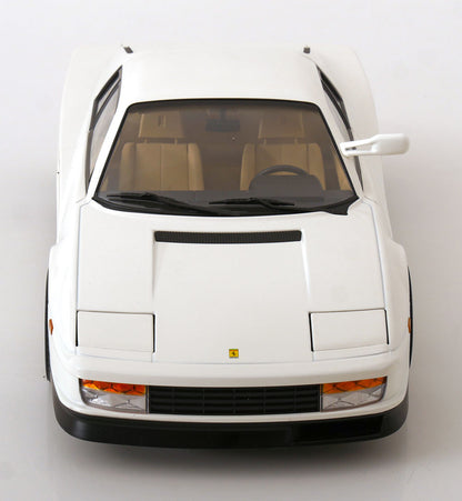 KK Scale 1984 Ferrari Testarossa White Monospecchio US-Version 1:12